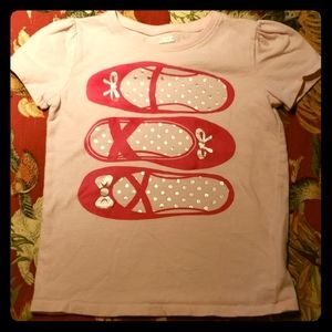 Old Navy ballerina t-shirt. Pink sz 5T